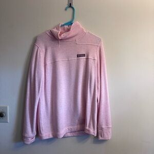 Vineyard Vines Light Pink Funnel Neck pullover